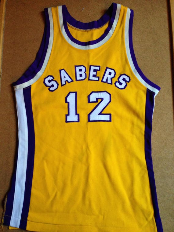 Vintage Sabers Basketball Jersey - image 1