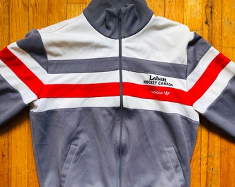 Vintage Custom Adidas Trefoil Full Zip Track Jacket