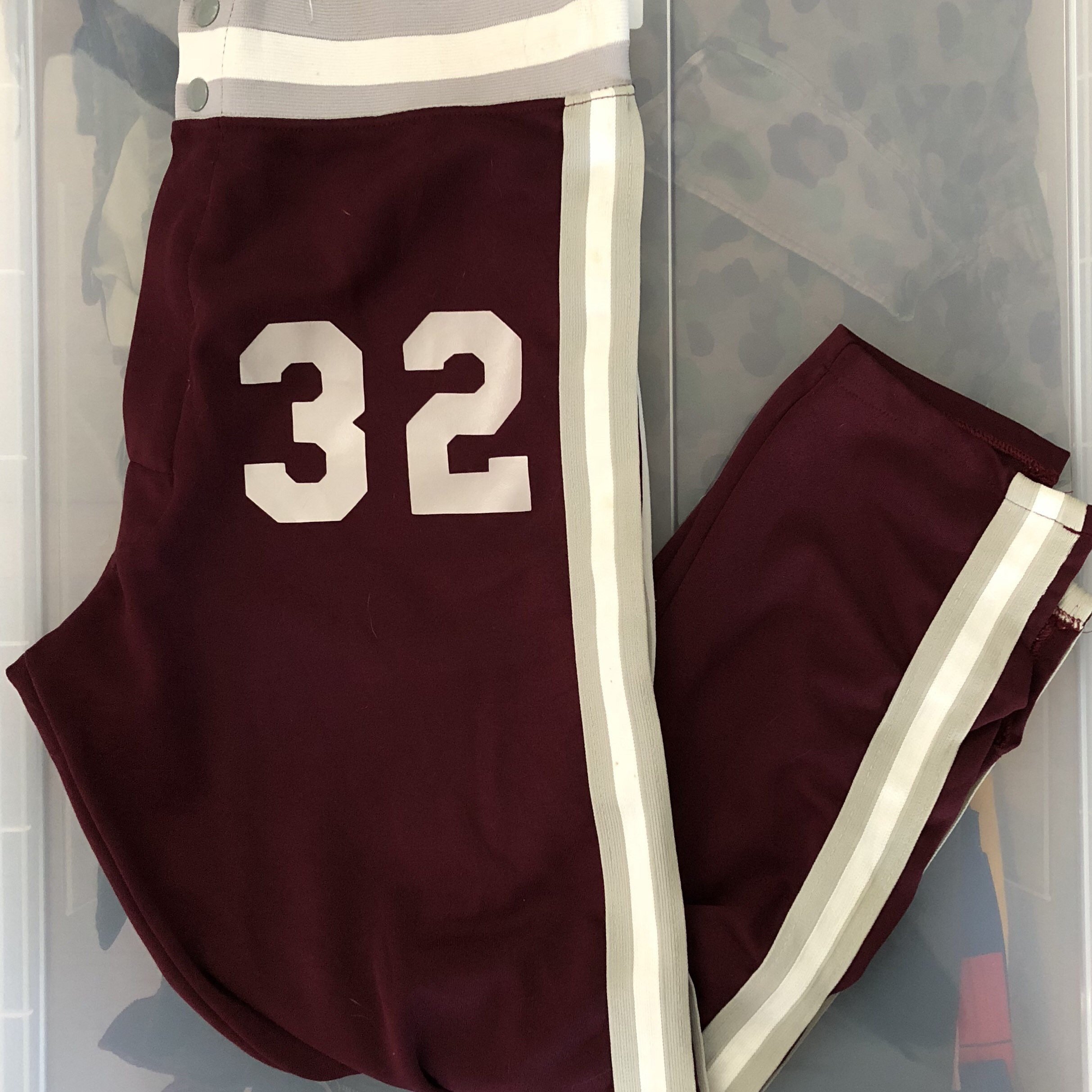 Vintage Baseball Pant W/ Side Stripes Etsy