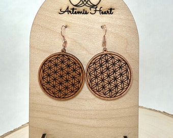 Flower of Life Earrings