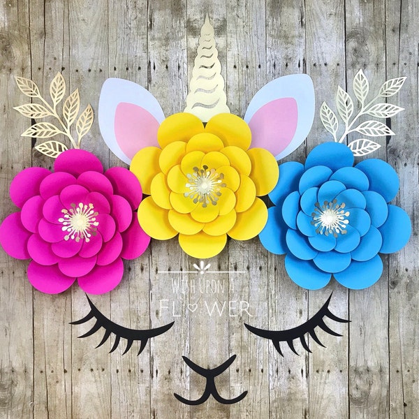 Llamacorn, Paper Flowers, Llamacorn Birthday, Llama Decor, Llama Party, Llama Baby Shower, Llama Birthday, Llama, Llamacorn Baby Shower