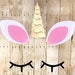 unicorn eyelash template 3 unicorn lashes unicorn svg etsy