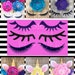 unicorn eyelash template 3 unicorn lashes unicorn svg etsy