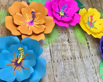 Moana Birthday, Paper Flowers, Tropical Party, Moana Birthday Decorations, Moana Decorations, Moana Party Decorations, Baby Moana, Backdrop