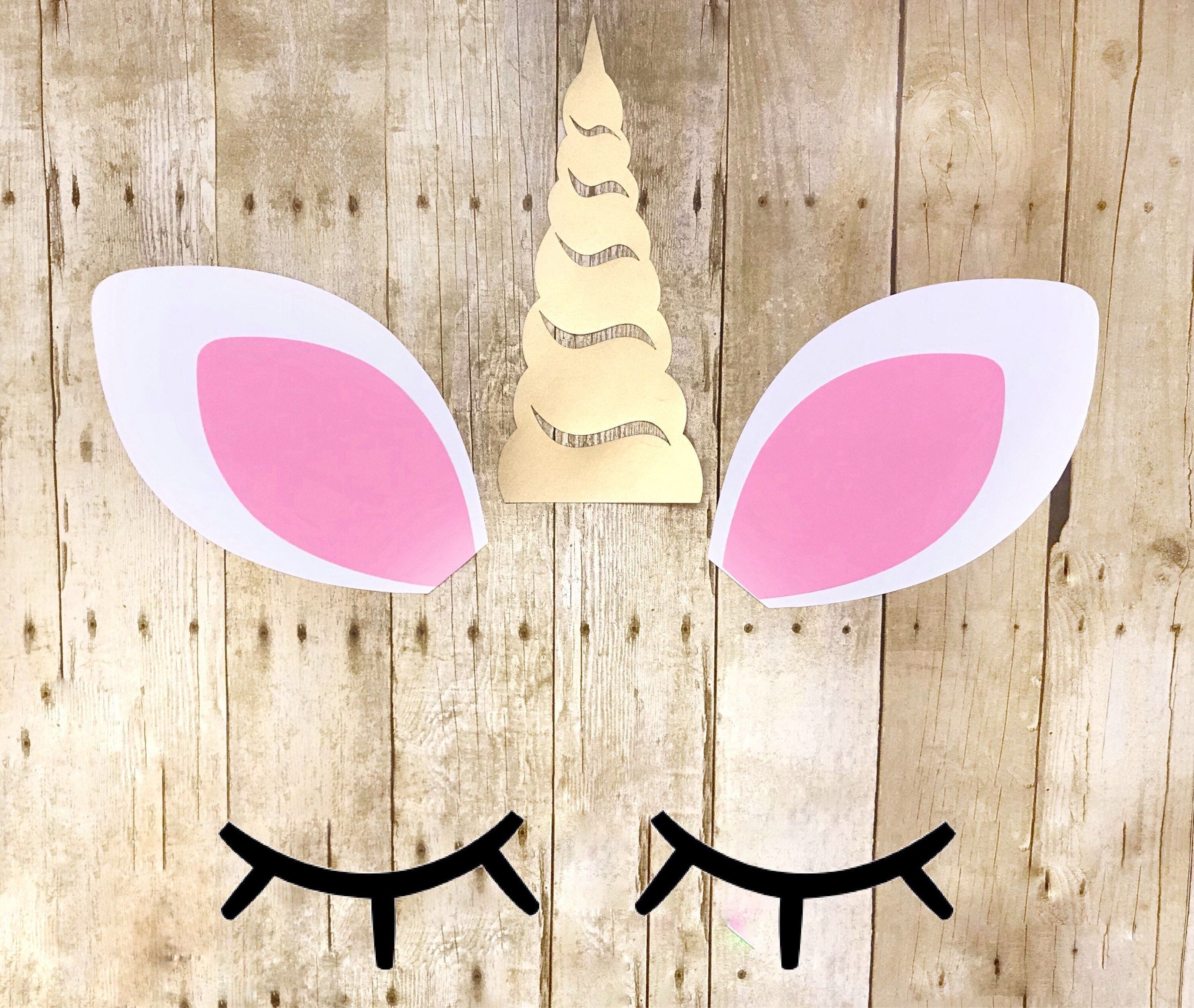 unicorn eyelash template 3 unicorn lashes unicorn svg etsy