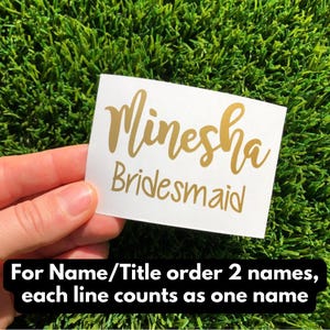 Stickers, Name Decal, Custom Stickers, Custom Name Sticker, Decals For Cars, Name Decals and Stickers, Bottle Sticker, Name Labels image 14