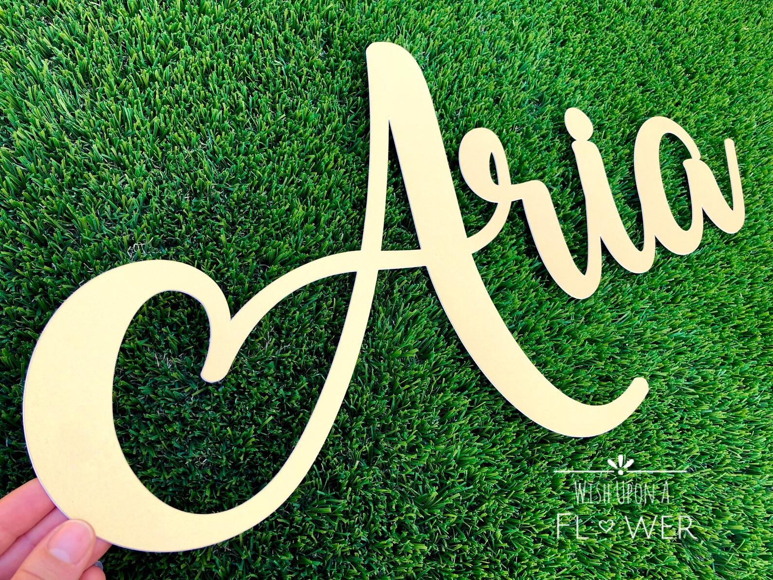 24 Paper Material Gold Name Baby Shower Personalized Etsy