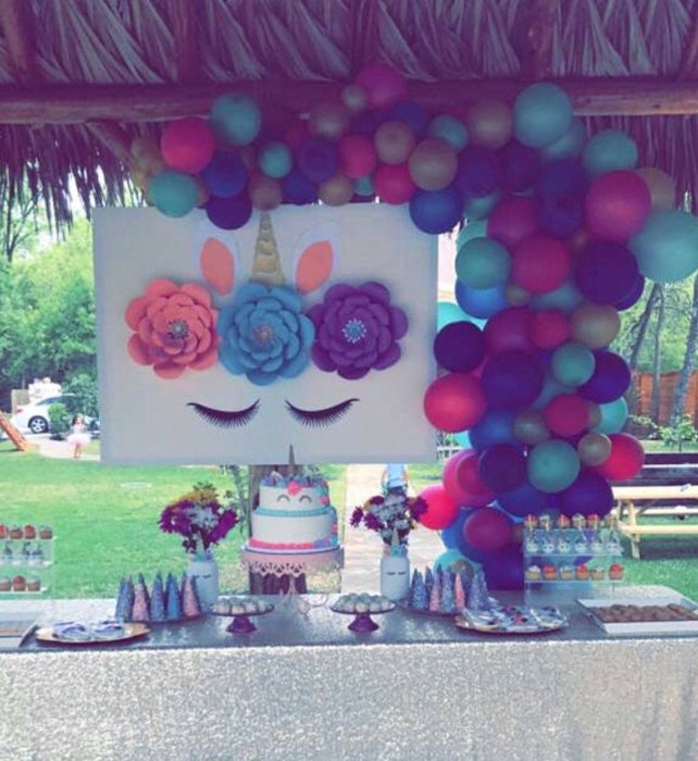 Unicorn Decorations, Unicorn Party, Unicorn Backdrop