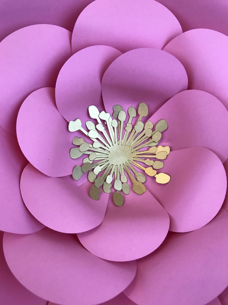 Unicorn Backdrop Unicorn Paper Flower Set Unicorn Wall Etsy