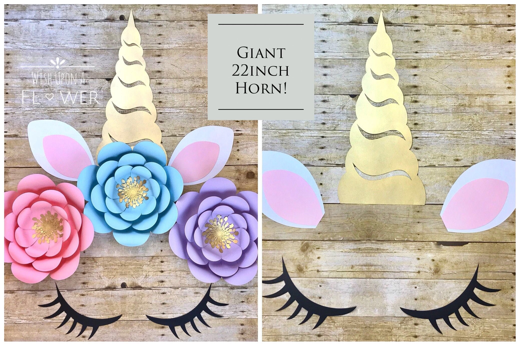 Unicorn HORN Upgrade Upgrade Your Flower Order Regular 11inch - Etsy