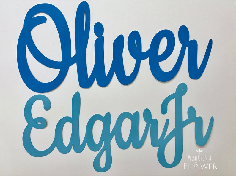 24 Paper Gold Name Nursery Sign Nursery Name Sign Etsy