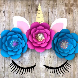 unicorn eyelash template 3 unicorn lashes unicorn svg etsy