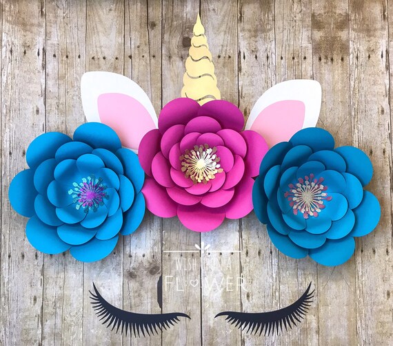 Unicorn Party, DIY Unicorn Flower Backdrop, Unicorn Party