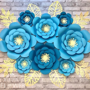 Papier Blume Wand-Dekor, Baby-Dusche-Dekorationen, Kinderzimmer-Wand-Dekor, Papier-Blume-Hintergrund, Papier-Blume-Wand, junge Baby-Dusche-Dekorationen