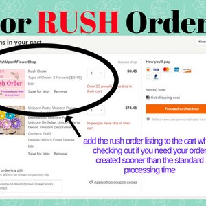 Rush Order - Etsy