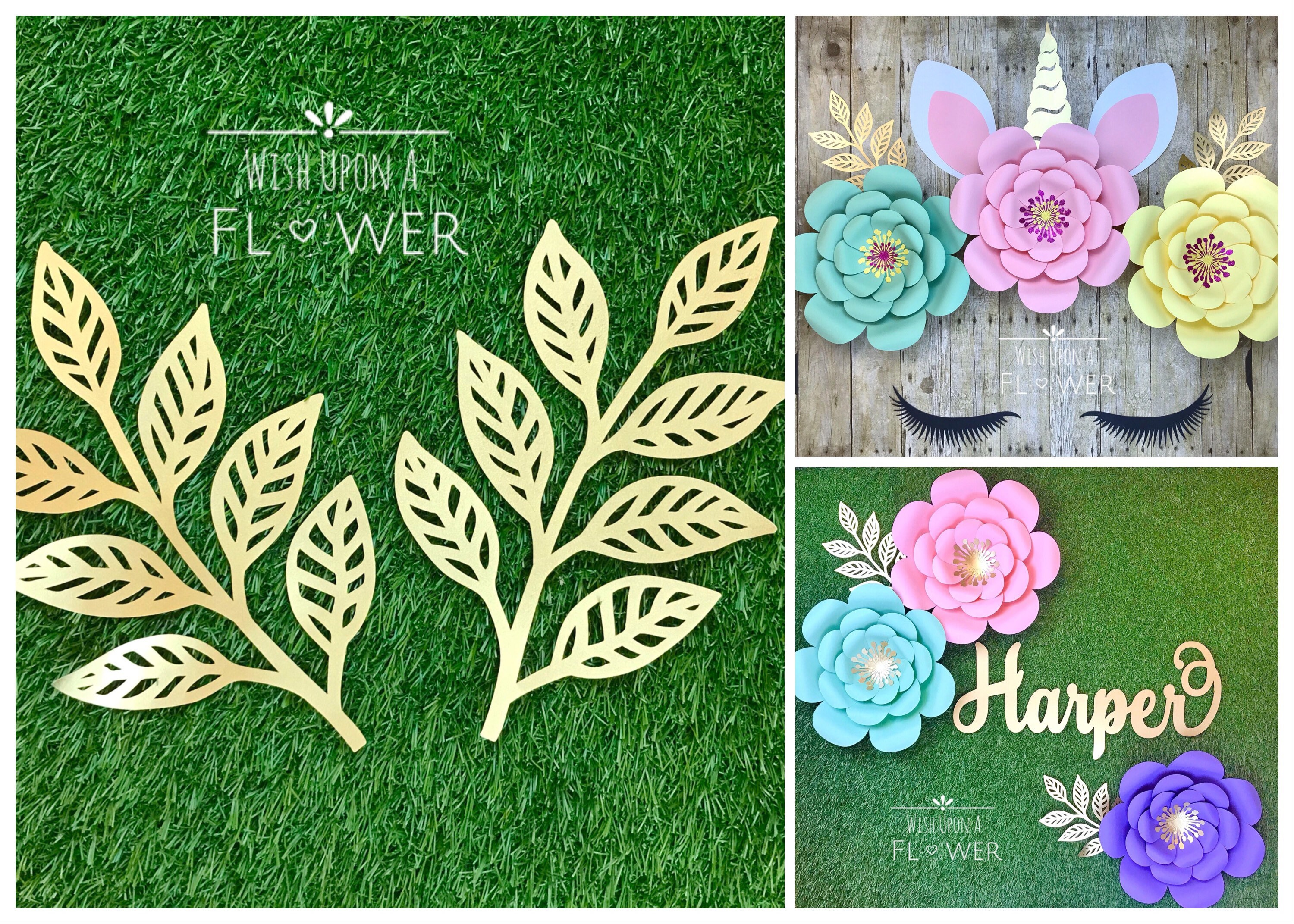 Free Free 84 Paper Flower Leaf Template Svg SVG PNG EPS DXF File