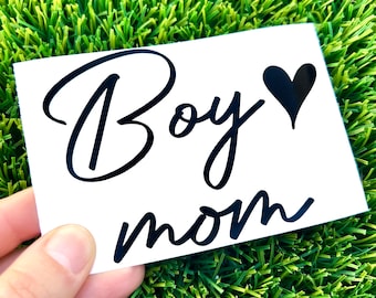 Boy Mom Decal, Boy Mom Decal For Car, Mom Car Decal, Boy Mom Life, Car Decal for Moms, Car Decal for Women, Mom of Boys, Mom Life Decal, Mom