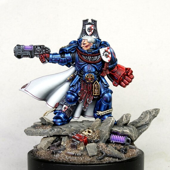 Crimson Fists Space Marine Painting Masterclass Digital Etsy