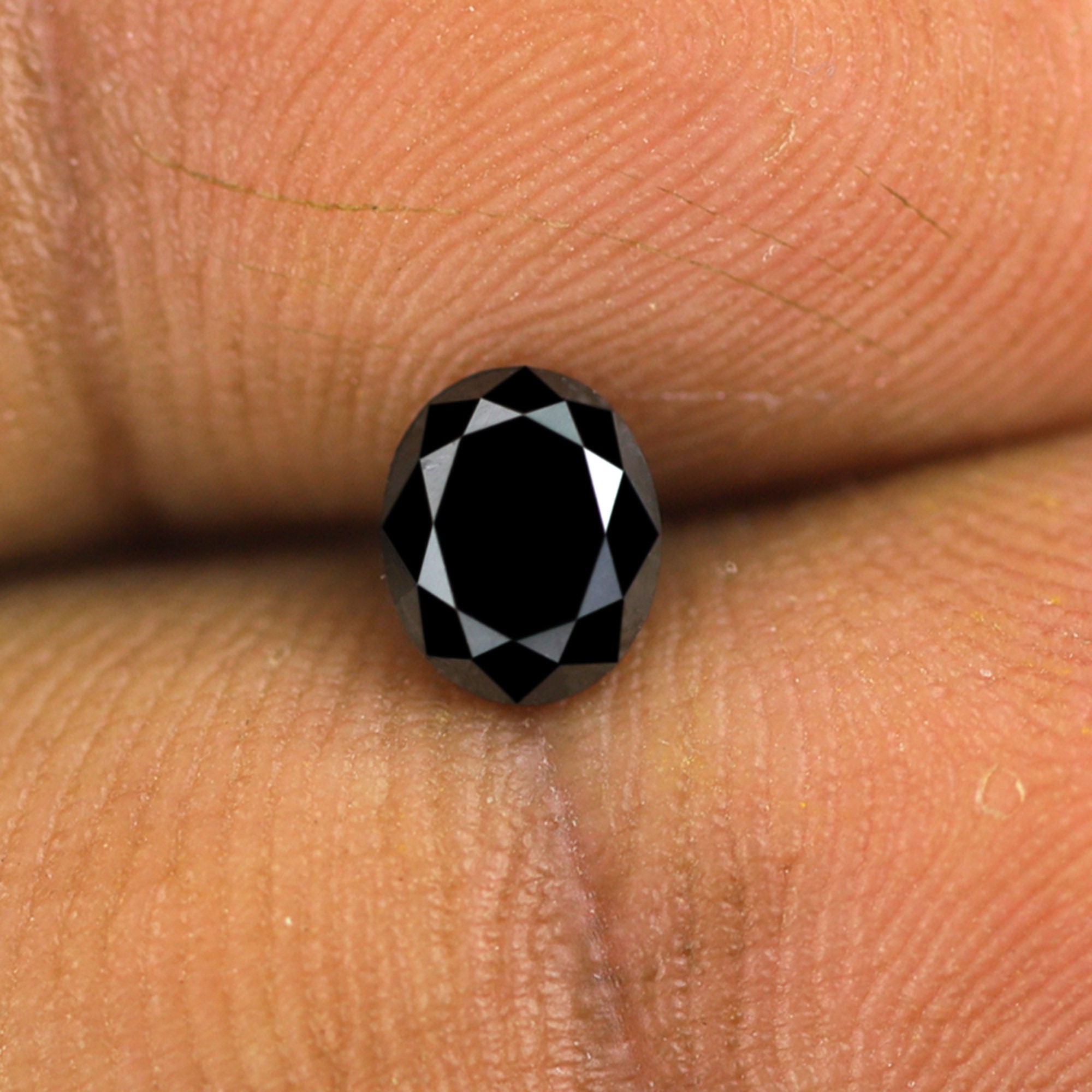 Black Diamond Round Brilliant Cut 4.5mm