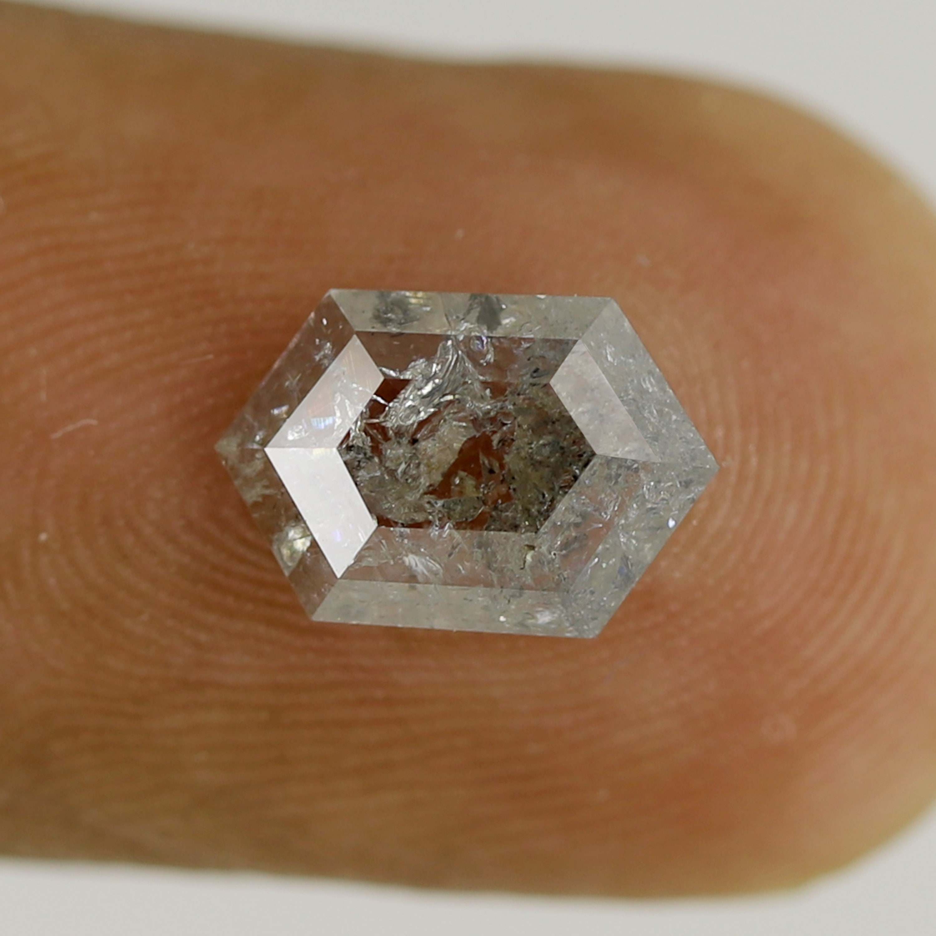 1.12 CT Natural Loose Diamond Hexagon Shape Natural Diamond Etsy UK