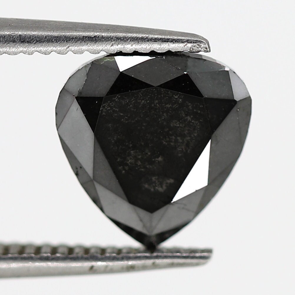 Natural fancy deals black diamonds
