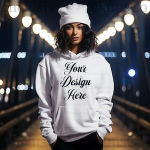 white gildan 18500 hoodie white hoodie Mockup Latina Model Mockup Black Tshirt Mock Up Aesthetic Mockup Diverse Mockups Mexican Woman Hispanic Model Mockup mexican woman mockup mexican lady latina photo mockup diversity mockup hispanic woman mockup