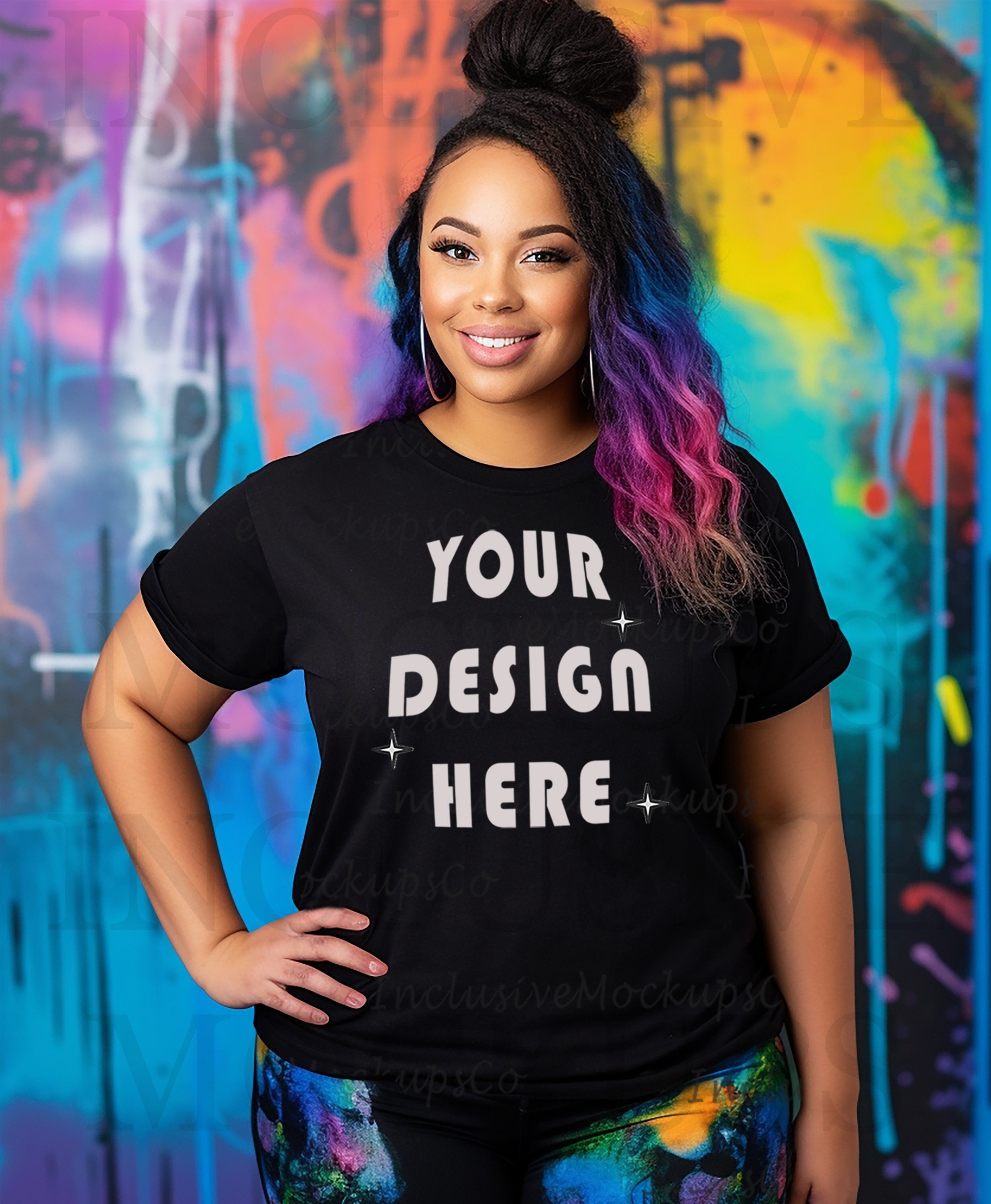 Rainbow pride deals clothing plus size