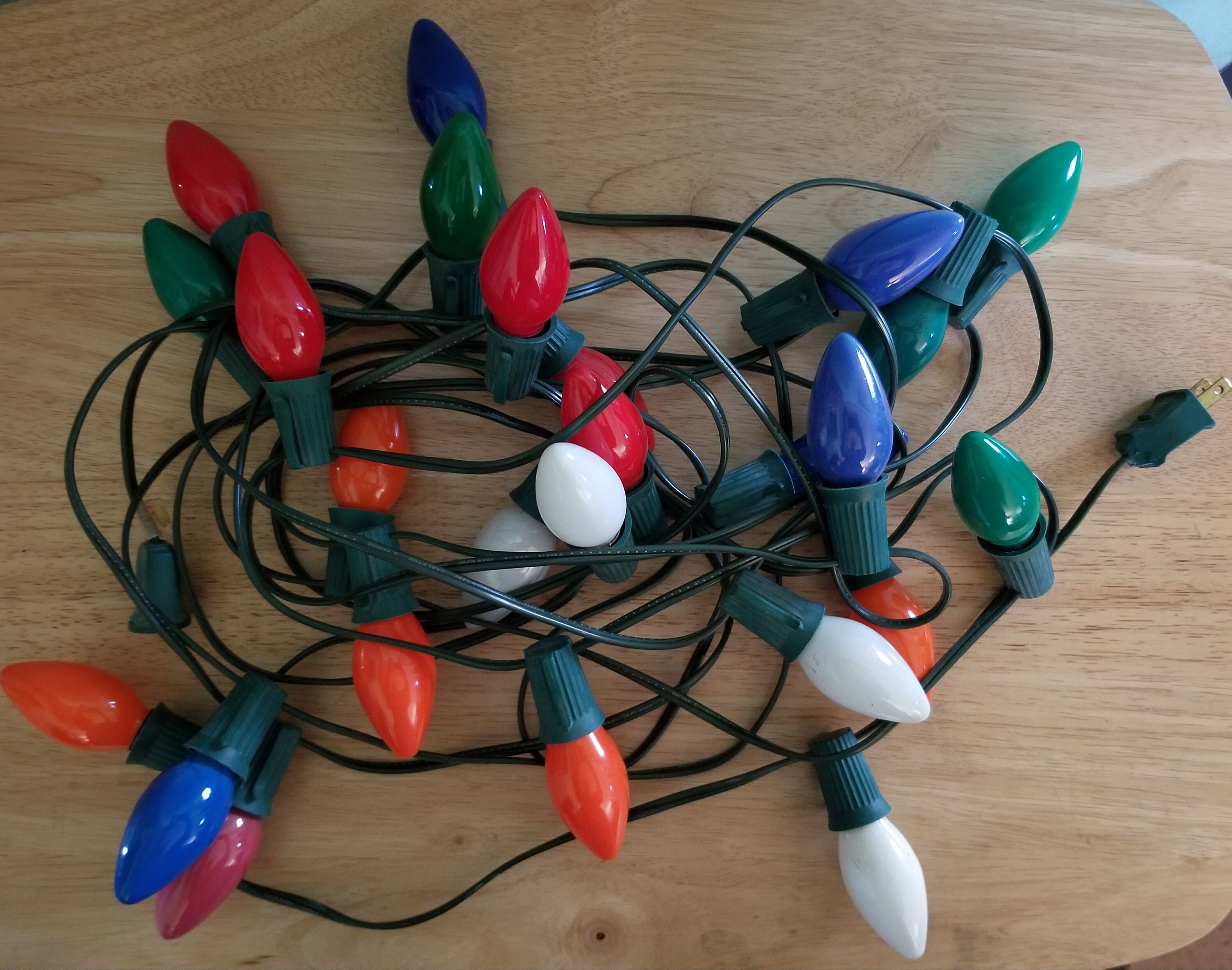 Vintage Christmas String Lights - Etsy