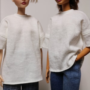 Oversized T-shirt for 11.5 Inch Fashion Dolls
