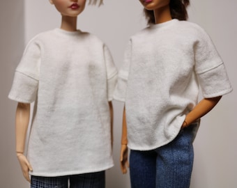 Oversized T-shirt for 11.5 Inch Fashion Dolls