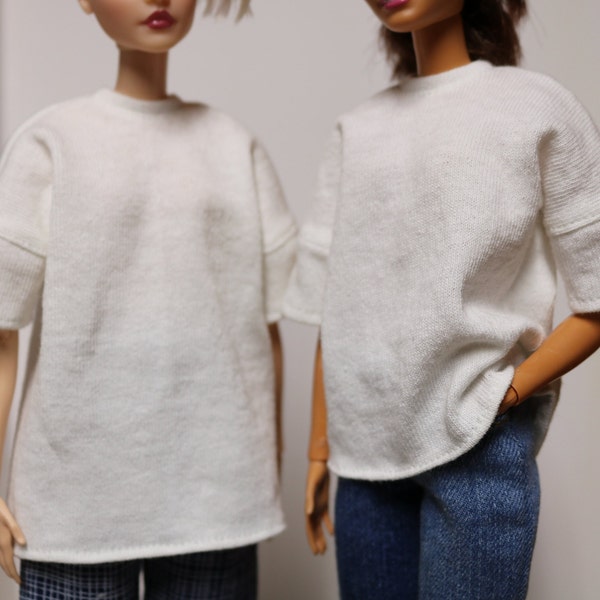 Oversized T-shirt for 11.5 Inch Fashion Dolls