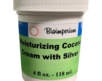 Coconut & Shea Butter Silver Cream – Smooth Hydrating Daily Moisturizer