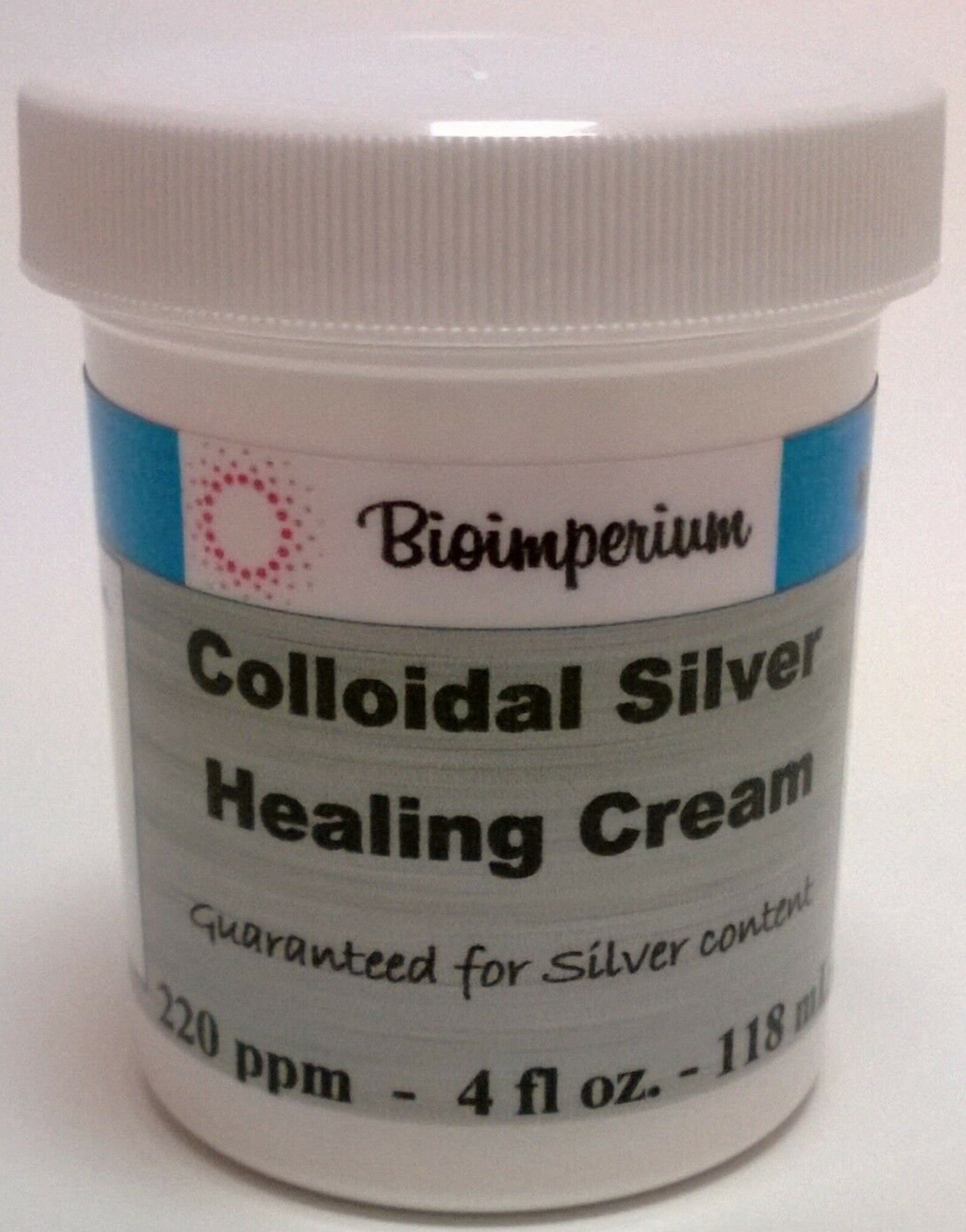 220 ppm colloidal silver healing cream 4 oz ounces nano sized Etsy