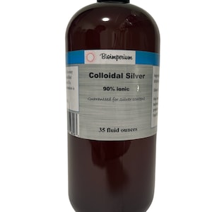 Colloidal Silver 250 ppm Nano Ionic 35 ounces