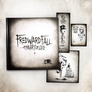 FREDWARDFALL - Artbook: &quot;tHEART of life&quot; SPECIAL EDITION with goodies and personally signed.