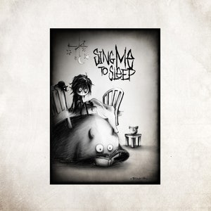 Zeichnung  " Sing me to sleep "  by Fredwardfall.