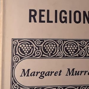El origen de la religión 1963 de Margaret Alice Murray Publicado por Routledge & Kegan Paul Libro raro