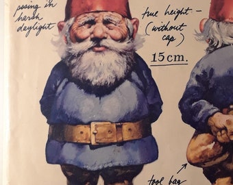 Gnomes 1977 Wil Huygen / Rien Poortvliet 1st Edition Hardcover and Dust Jacket