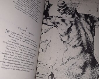 The Sonnets of Michael Angelo Buonarroti 1948, Translated Into Rhymed English By John Addington Symonds Published by Gramercy HC and DJ NM