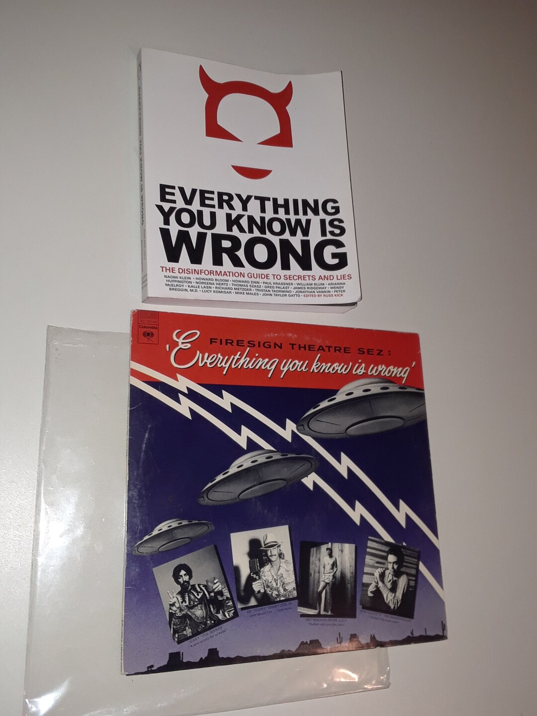 Book and LP Everything You Know is Wrong... Firesign Theater and