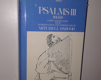 Psalms III 101-150 The Anchor Bible Series Volume 17A par Mitchell Dahood, 1970