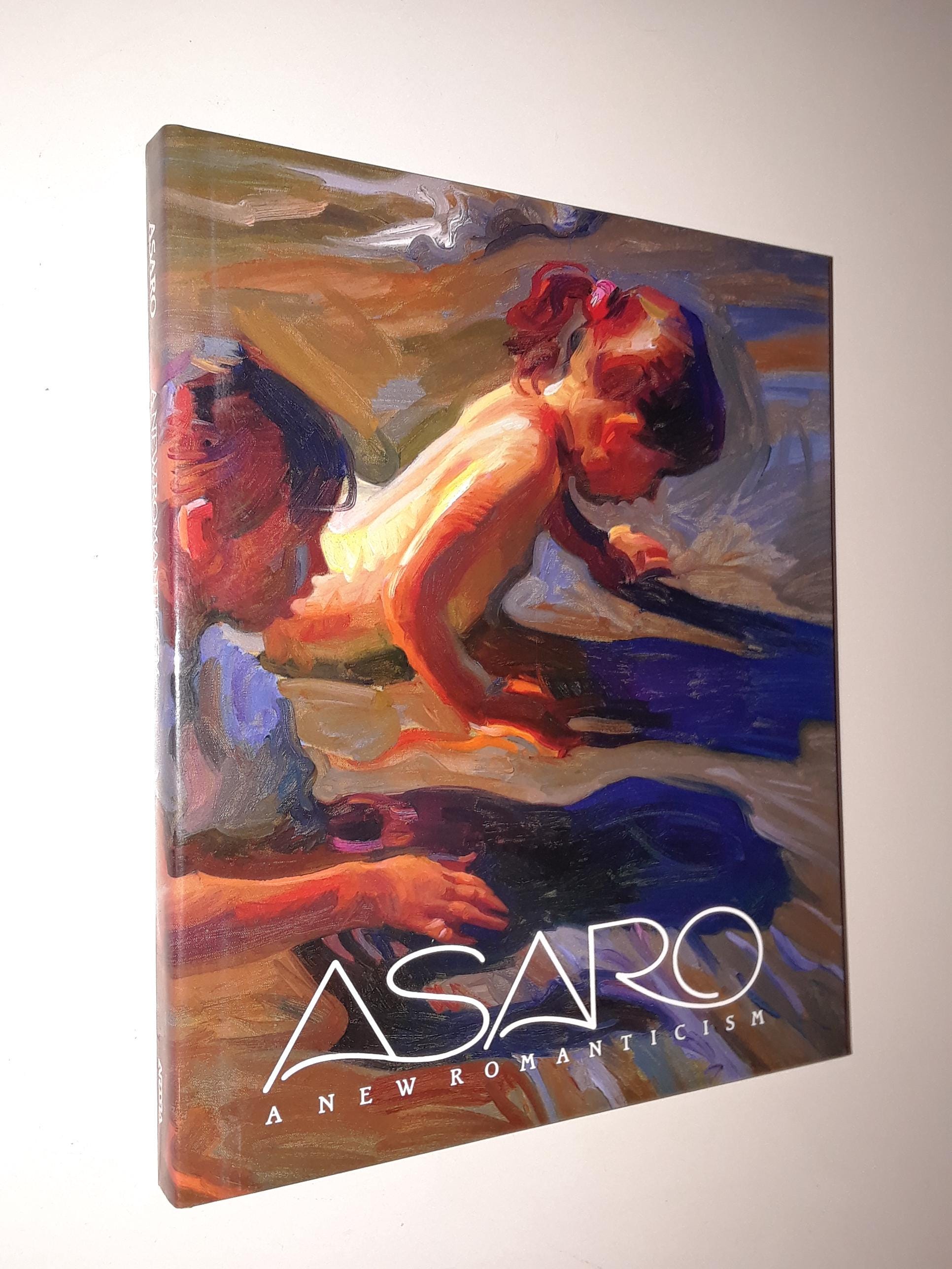 Asaro A New Romanticism 1991 By Robert Perine Painting with Light, with card that came with it at the Exposition, Hardcover and Dust Jacket