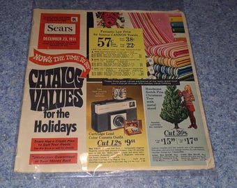 Sears Fall Catalog November 29, 1971