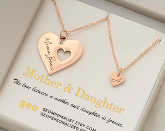 Alla Collana Di Cuore Di Mia Figlia Ti Amo Da Regalo Ciondolo