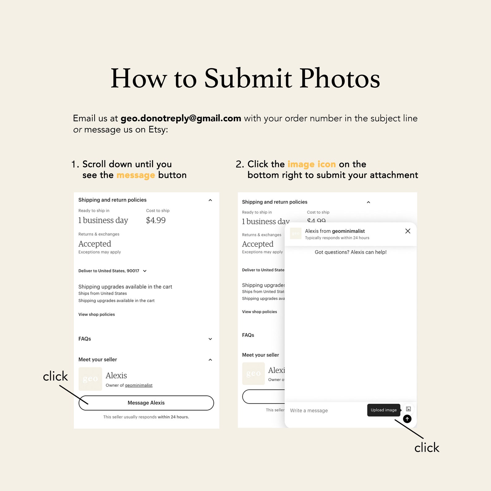 Adding Personalization - Etsy