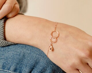 Set Di 2 Bracciali Abbina Mamma E Figlia In Acciaio Inox - Scritta "Mother Daughter Love Friends Forever" - Regalo Festa Mamma