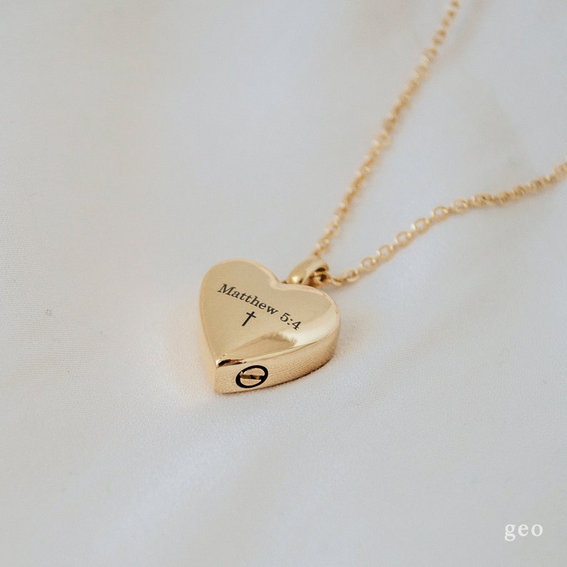 Custom Heart Urn Necklace Urns for Human Ashes Personalized Etsy