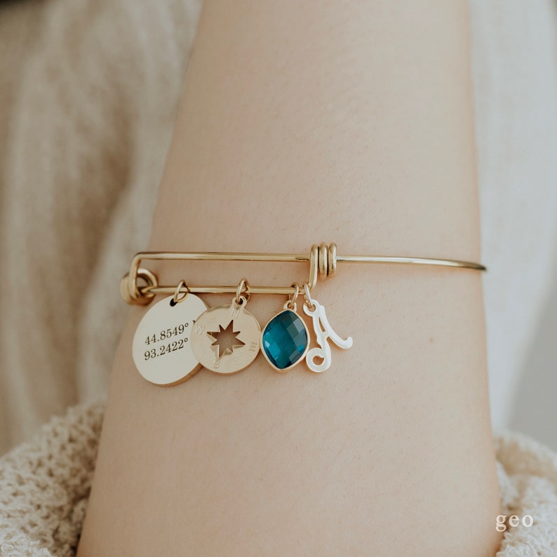 high-quality handmade bracelet in Boho & hippie style, with pendant engraved your own message is the best gift for Granddaughter