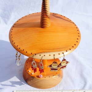 Jewellery Stand in English hardwood