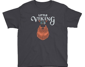 Little Viking T Shirt / Kids Viking Shirt / Children's Viking / Viking in Training / Daddy's Viking / Mommy's Viking / Youth Short Sleeve T-